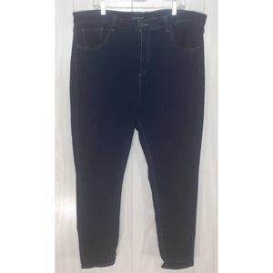 Lucky Brand Emma Leggings Dark Wash High Waist Size 24W